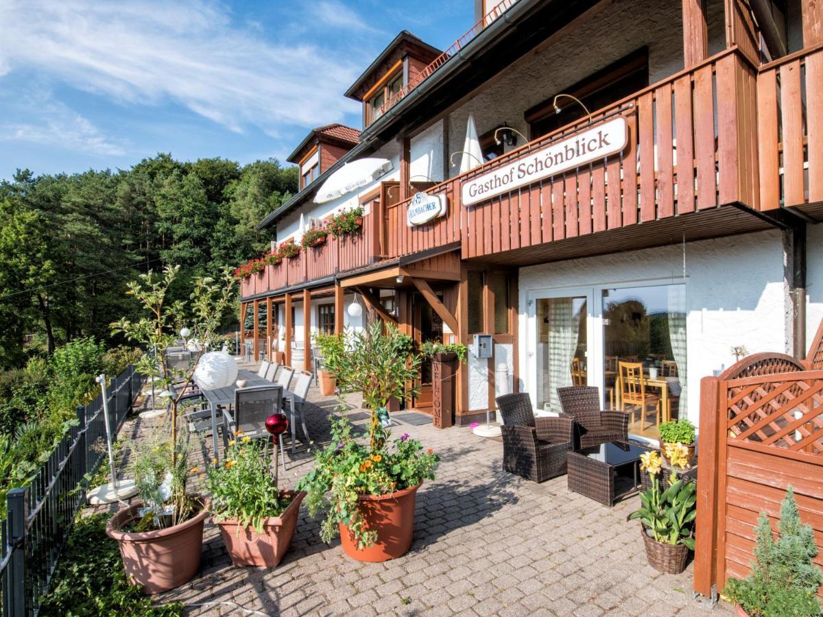 Gasthof Schoenblick Goessweinstein Eksteriør bilde